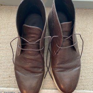 Geox Brown Leather Boots